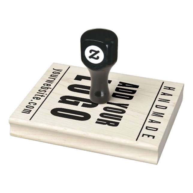 Handmade Website Custom Business Logo Custom Rubbe Rubber Stamp (Stamp)