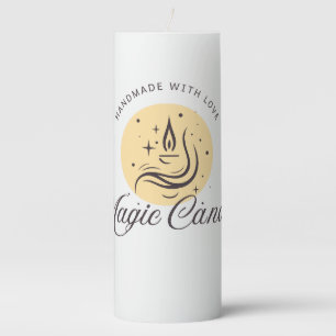 Handmade Wedding Candle – Magic Flame Logo Design