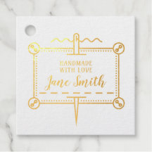 Handmade with Love | Buttons and Needle Design