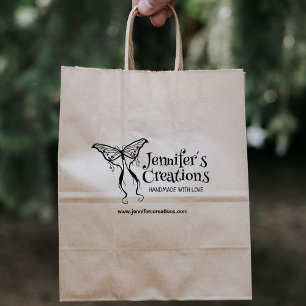 Handmade With Love Creations, Cute Butterfly Rubber Stamp