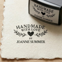 Handmade With Love Custom Small Business Packaging