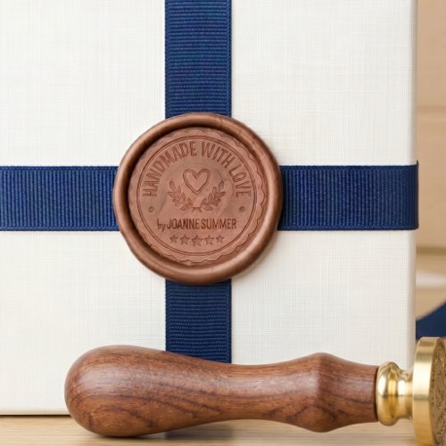 Handmade With Love - E Commerce Craft Seller - Wax Seal Stamp