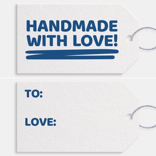 Handmade With Love Gift Tag for Makers