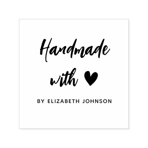 handmade with love home business self_inking stamp