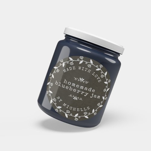 Handmade With Love Jam Label Canning Sticker