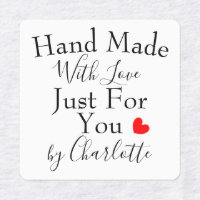 The Funky Felter: FREE PRINTABLE Handmade for You with Love Craft Tags