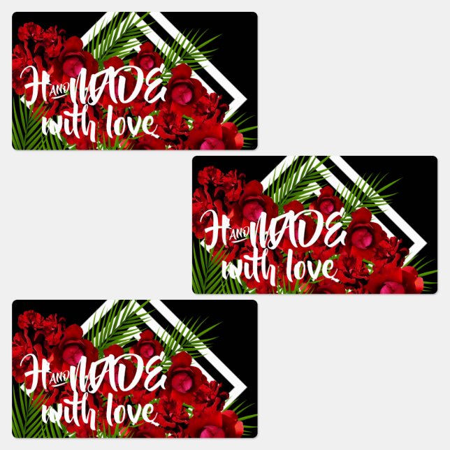 Handmade with LOVE Labels (Group)