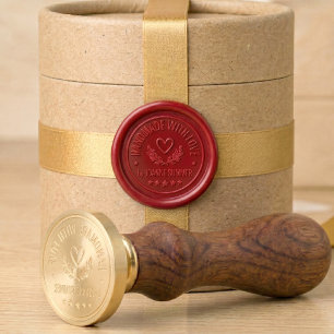 Handmade With Love - Personalized Luxury Brand Wax Seal Stamp