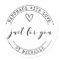 Handmade With Love ⎢ Personalized Sticker