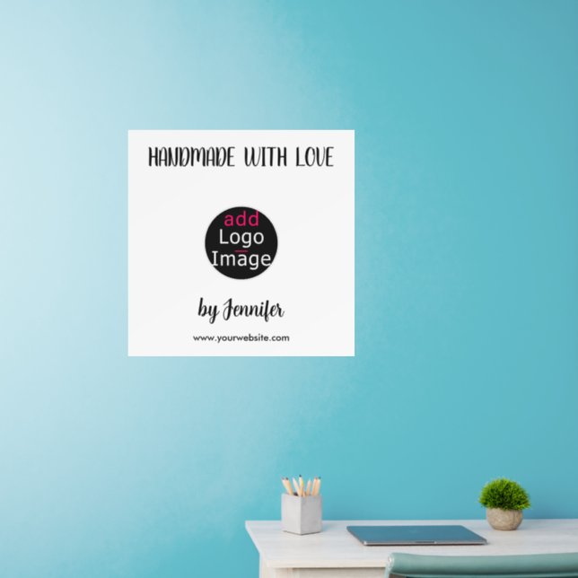 Handmade With Love Professional Customizable Wall Decal (Home Office)