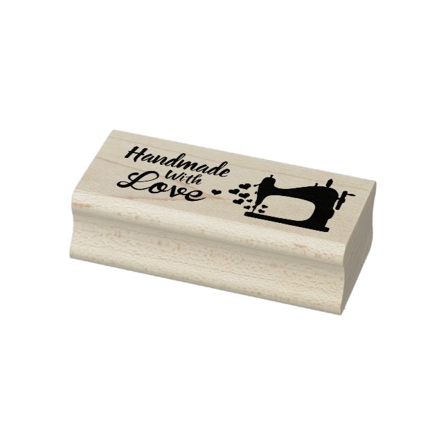 Handmade with Love Rubber Stamp (Stamp)