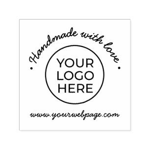 Handmade With Love Self Inking Rubber Stamp