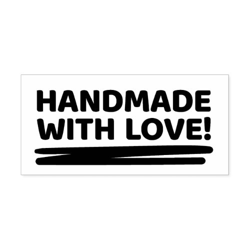 Handmade With Love Self Inking Stamp for Makers