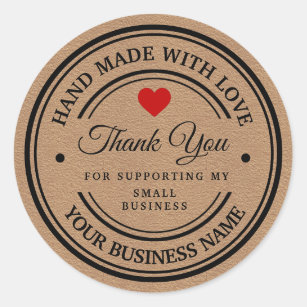 Thank you for supporting my small business/labels/stickers/postage/heart/cute 