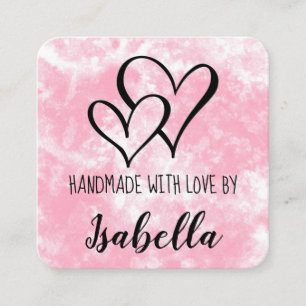 Handmade With Love Watercolor Card