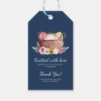 Handmade Yarn Crochet Knitted with Love Thank You