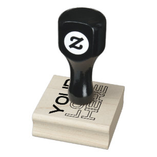 Handmade Your Business Logo Custom Rubber Stamp