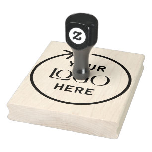 Handmade Your Business Logo Custom Rubber Stamp