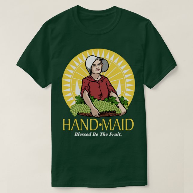 Handmaid Raisins T-Shirt (Design Front)