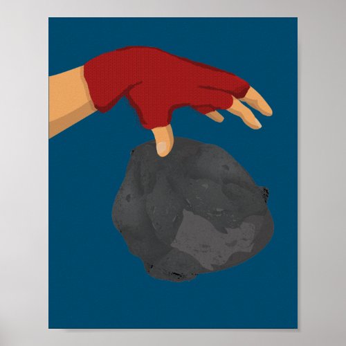 Handmaids Tale Feminism Hand Drop Rock Defiance Poster
