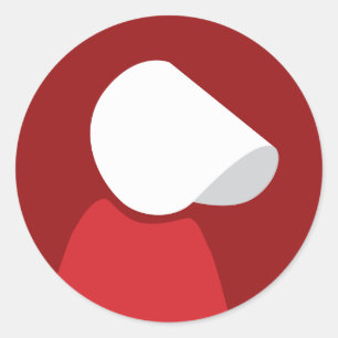 Handmaid's Tale Feminist Protest Classic Round Sticker