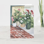 HANDPAINTED WATERCOLOR SPECIAL FRIEND  BIRTHDAY CARD<br><div class="desc">HANDPAINTED ORIGINAL WATERCOLOR BY JILL MEYER.
CHARMING FLORAL SPECIAL FRIEND BIRTHDAY CARD and a soft,  feminine appeal can be personalized.</div>