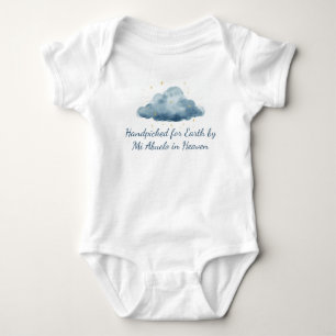Handpicked for Earth by Abuelo in Heaven Memorial Baby Bodysuit