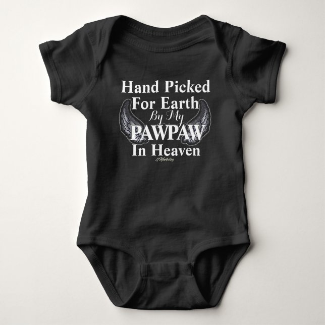 Handpicked from Heaven BABY INFANT OUTFIT PAWPAW Bodysuit (Front)