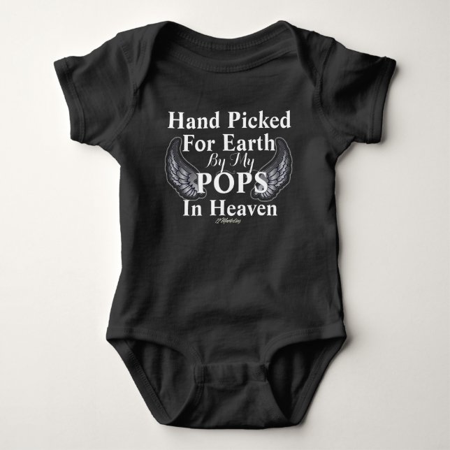 Handpicked from Heaven From My baby infant outfit Baby Bodysuit (Front)