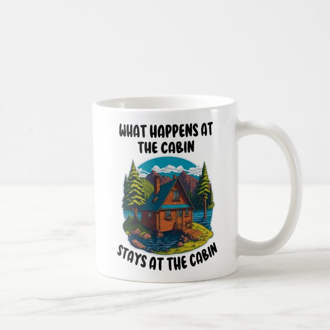 "Handpicked Haven: Design Your Lakeside Escape" Coffee Mug (Right)