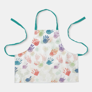 Handprint Apron for Kids