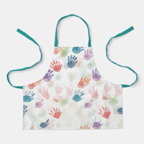 Handprint Apron for Kids