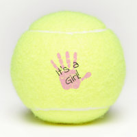 Handprint Baby Announcement