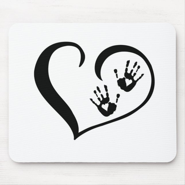 HandPrint_logo Mouse Pad (Front)
