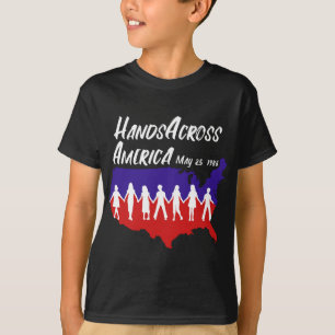 Hands Across America May 25, 1986 Men Women & T-Shirt