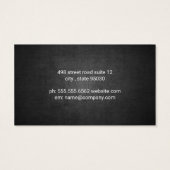 Hands and Heart Icon | Black Texture Background (Back)