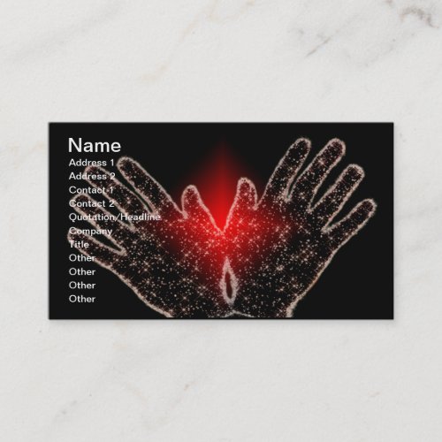 HANDS+gifts Business Card