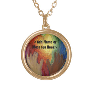 Hands & Hearts Diversity Jewelry DEI Love Pendant