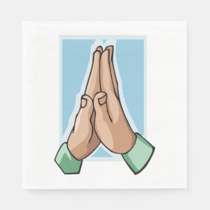 Hands In Prayer Napkins