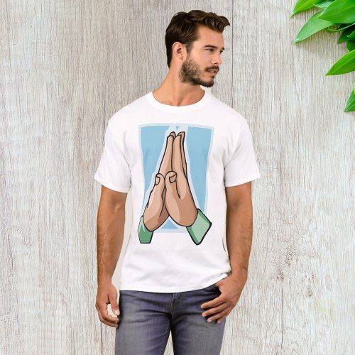 Hands In Prayer T_Shirt