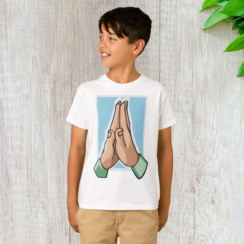 Hands In Prayer T_Shirt