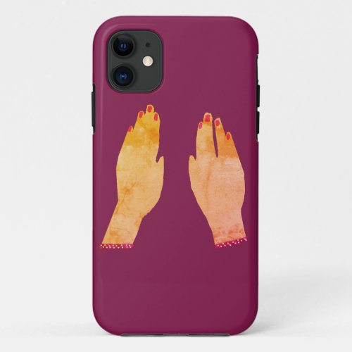 Hands Nails iPhone 11 Case