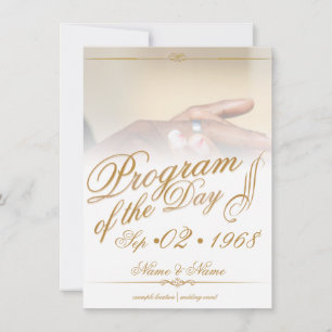 Hands of a colored wedding couple pin on ring gold