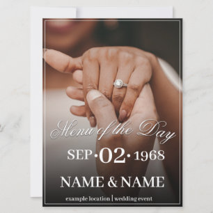 Hands of a Colored Wedding Couple with Ring