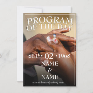 Hands of a wedding couple with a ring