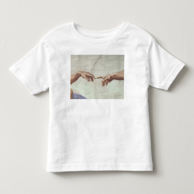 Hands of God and Adam Toddler T-shirt (Front)
