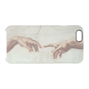 Hands of God and Adam Clear iPhone 6/6S Case