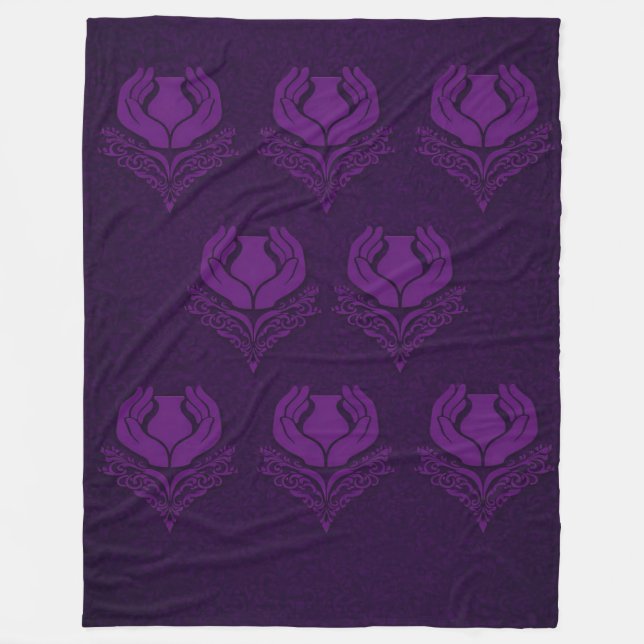Hands of Grace Fleece Blanket (Front)