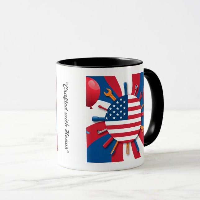 "Hands of Honor" Mug (Front Right)