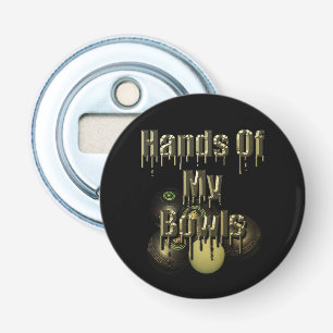 Hands Of My Lawn Bowls, Funny Bottle Opener